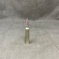 Bullet on a gray fabric background