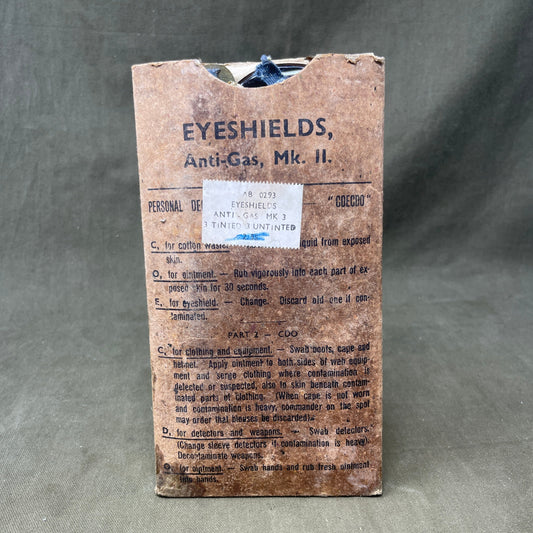 WW2 British Eyeshields Anti-Gas