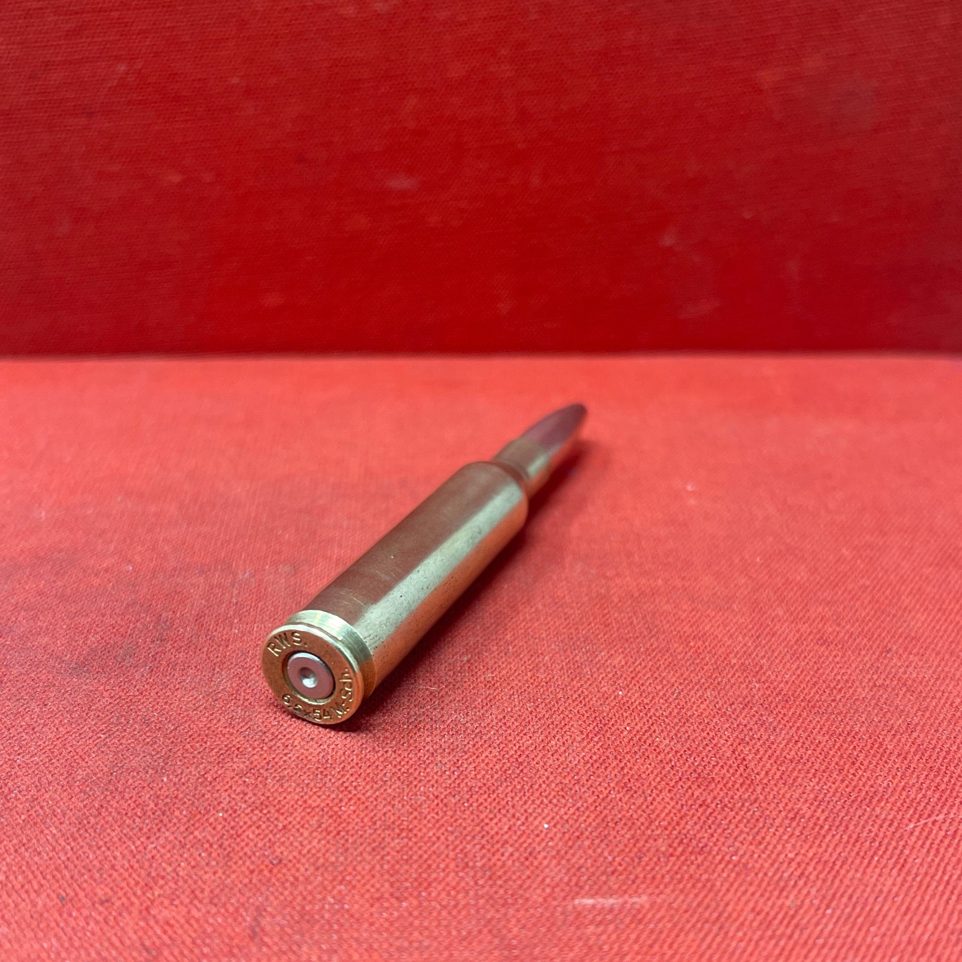 R.W.S 6.5x54 M-Sch INERT Brass Cartridge