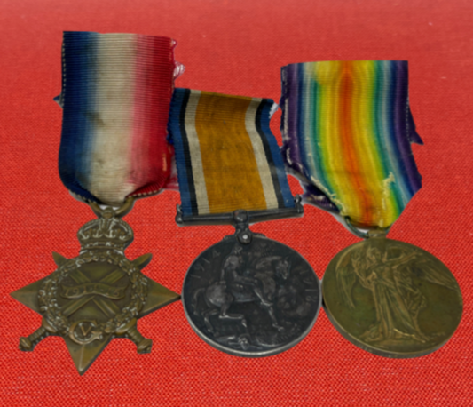 A First World War Medal Trio