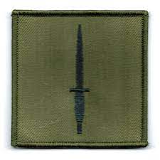 Royal Marines Tactical  Recognition Flash "Commando Dagger"