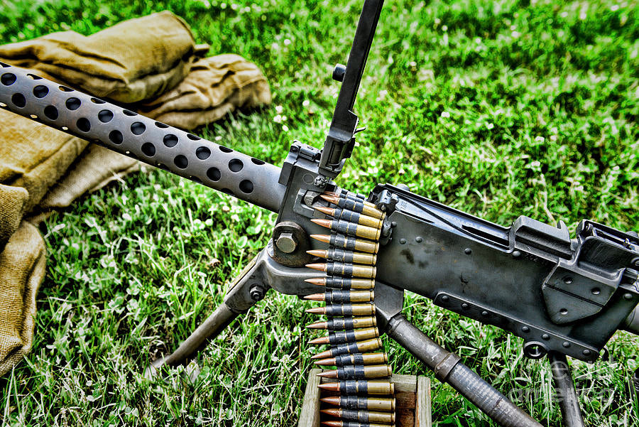 Inert .30-06 Springfield Rounds in Browning M1919A4 Machine Gun Belts – Various Sizes