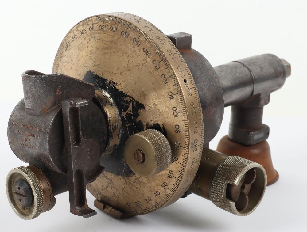 Artillery Gun Sight No7 MkII by Ross, Dated 1918