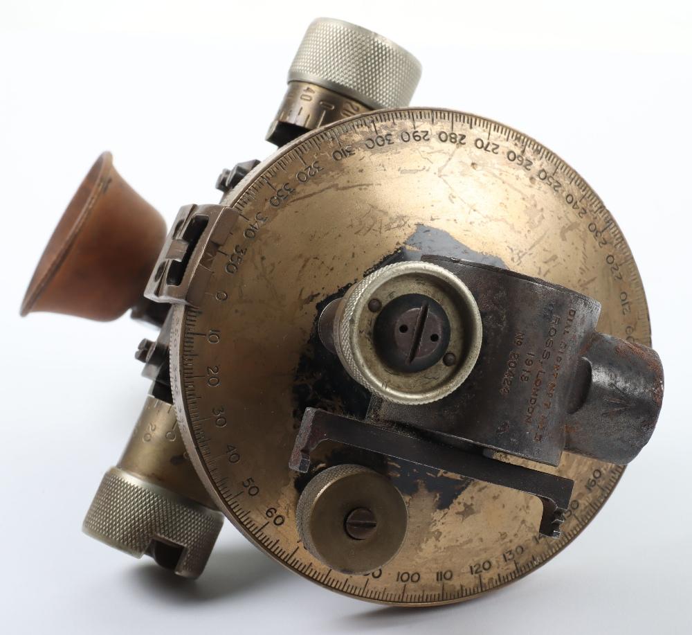 Artillery Gun Sight No7 MkII by Ross, Dated 1918