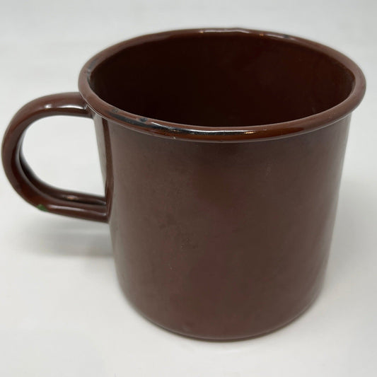 British Army Brown Mug 1950's dated