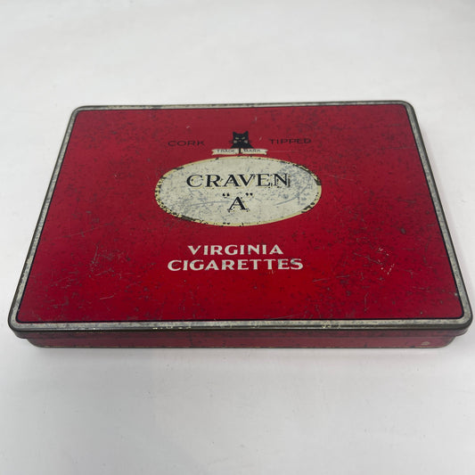 Empty Craven A Cigarette Tin