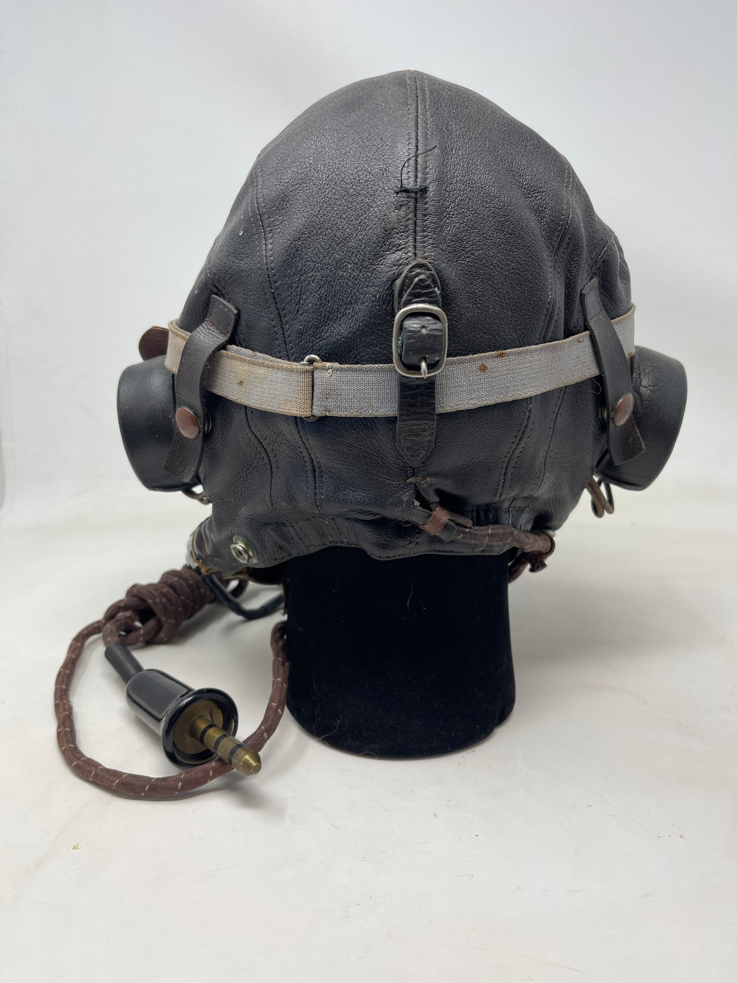 Flying Helmet, Type C (wired), Goggles, Flying, Mk VIII