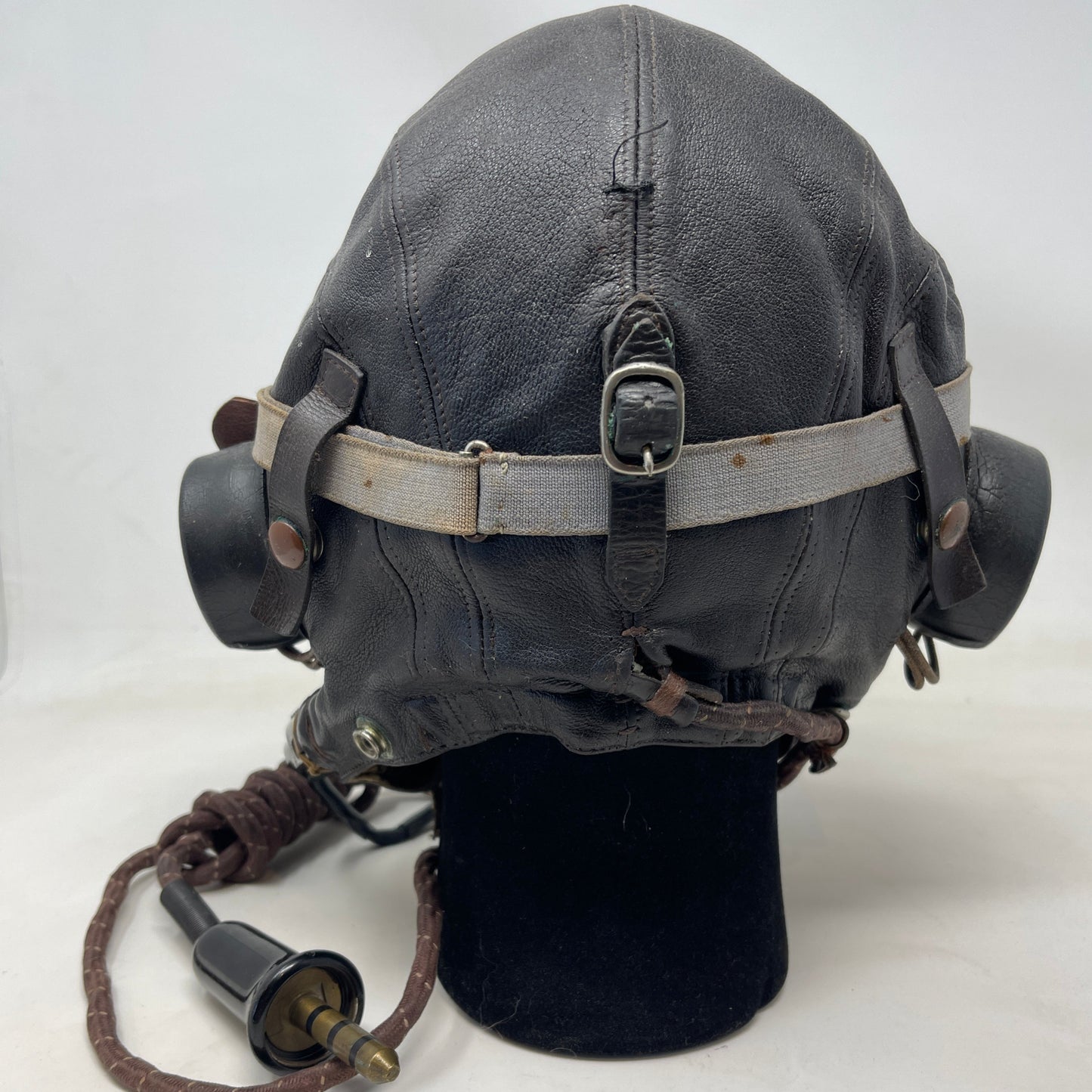 Flying Helmet, Type C (wired), Goggles, Flying, Mk VIII