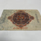 Germany 20 Mark 1914 Banknote,