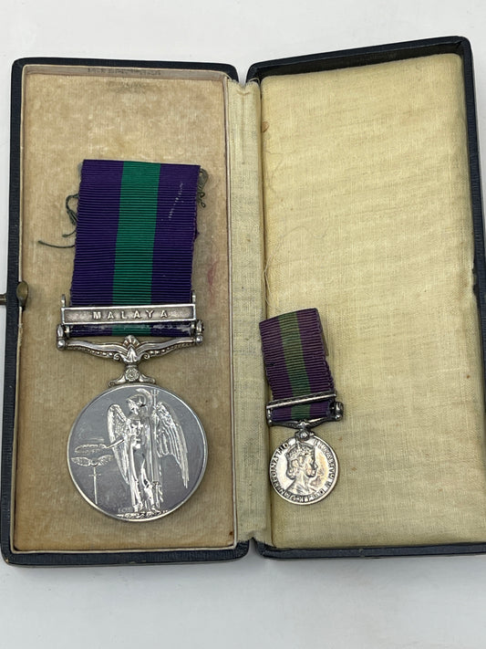 General Service Medal with Malaya Bar Gurkha Rifles