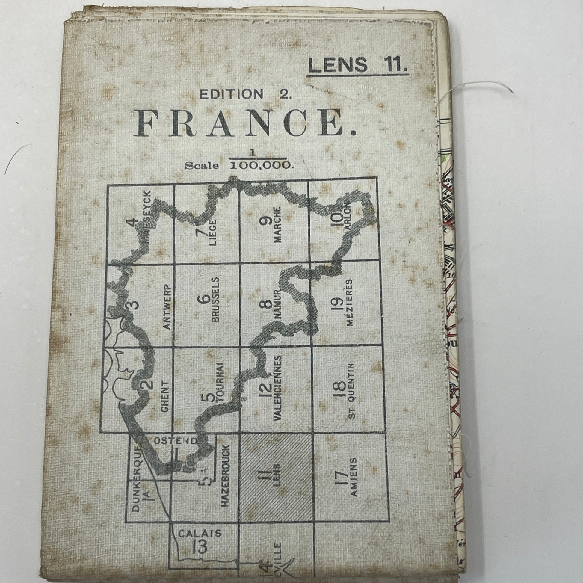 Trench Map France Edition 2 Lens.