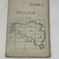 Original WW1 Map Belgium Ostend Scale 1/1000.000 in good condition and available for immediate dispatch