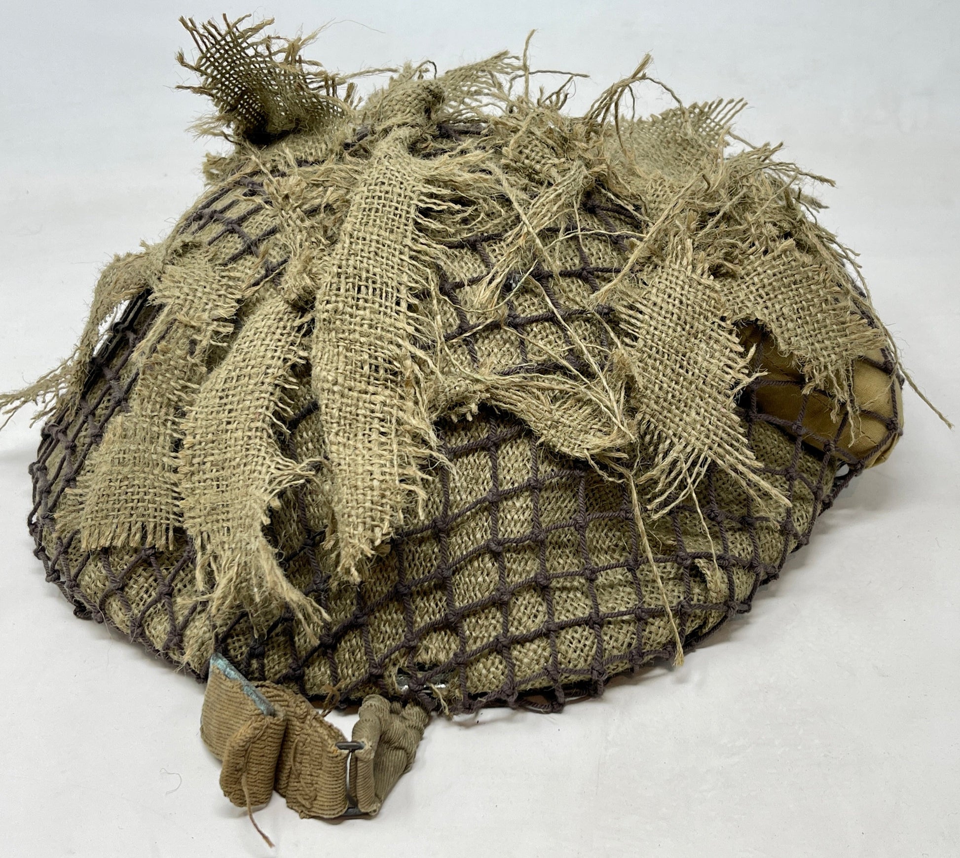 British Army WW2 Helmet with Net,