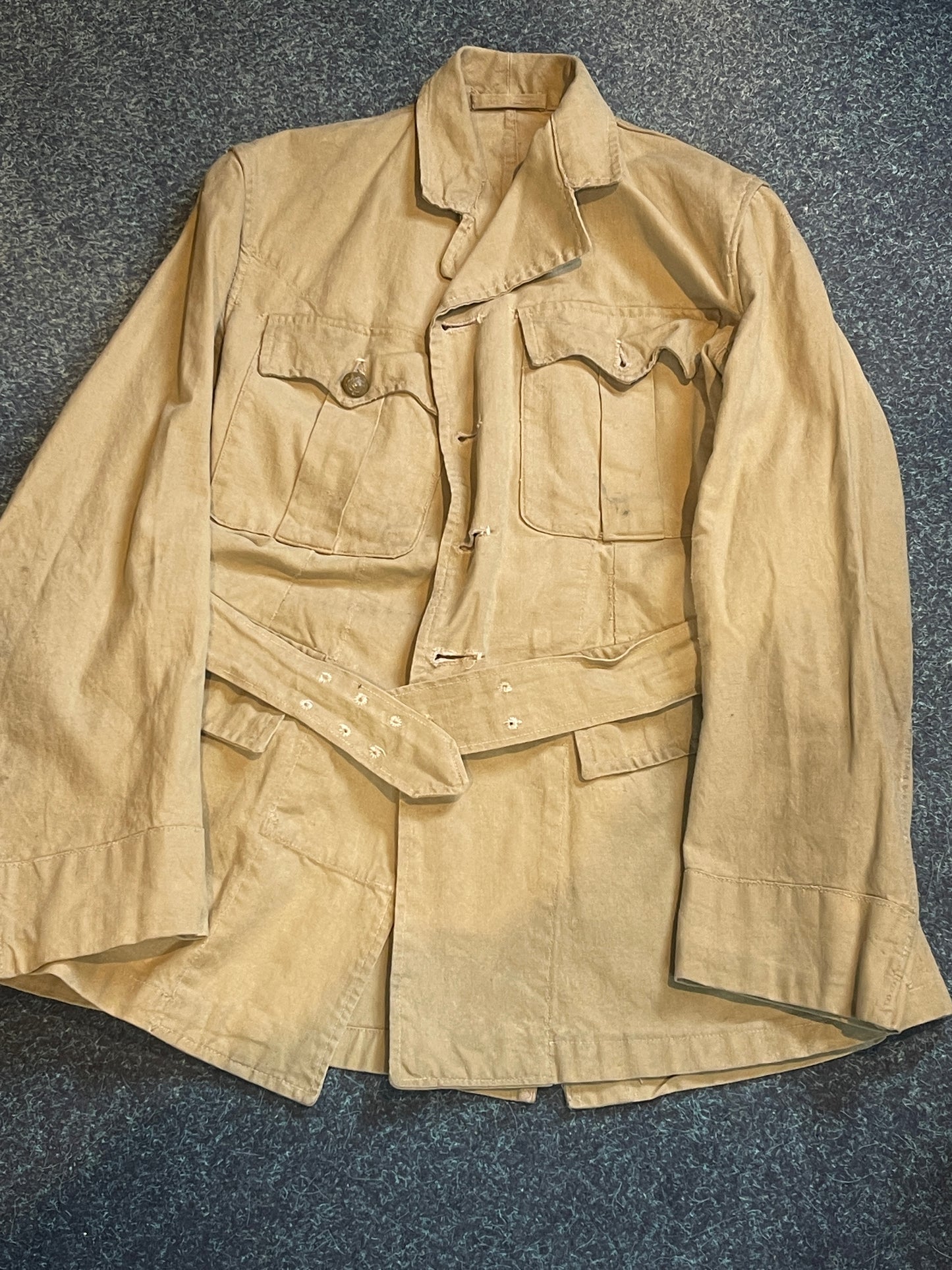 WW2  British Khaki Bush Jacket