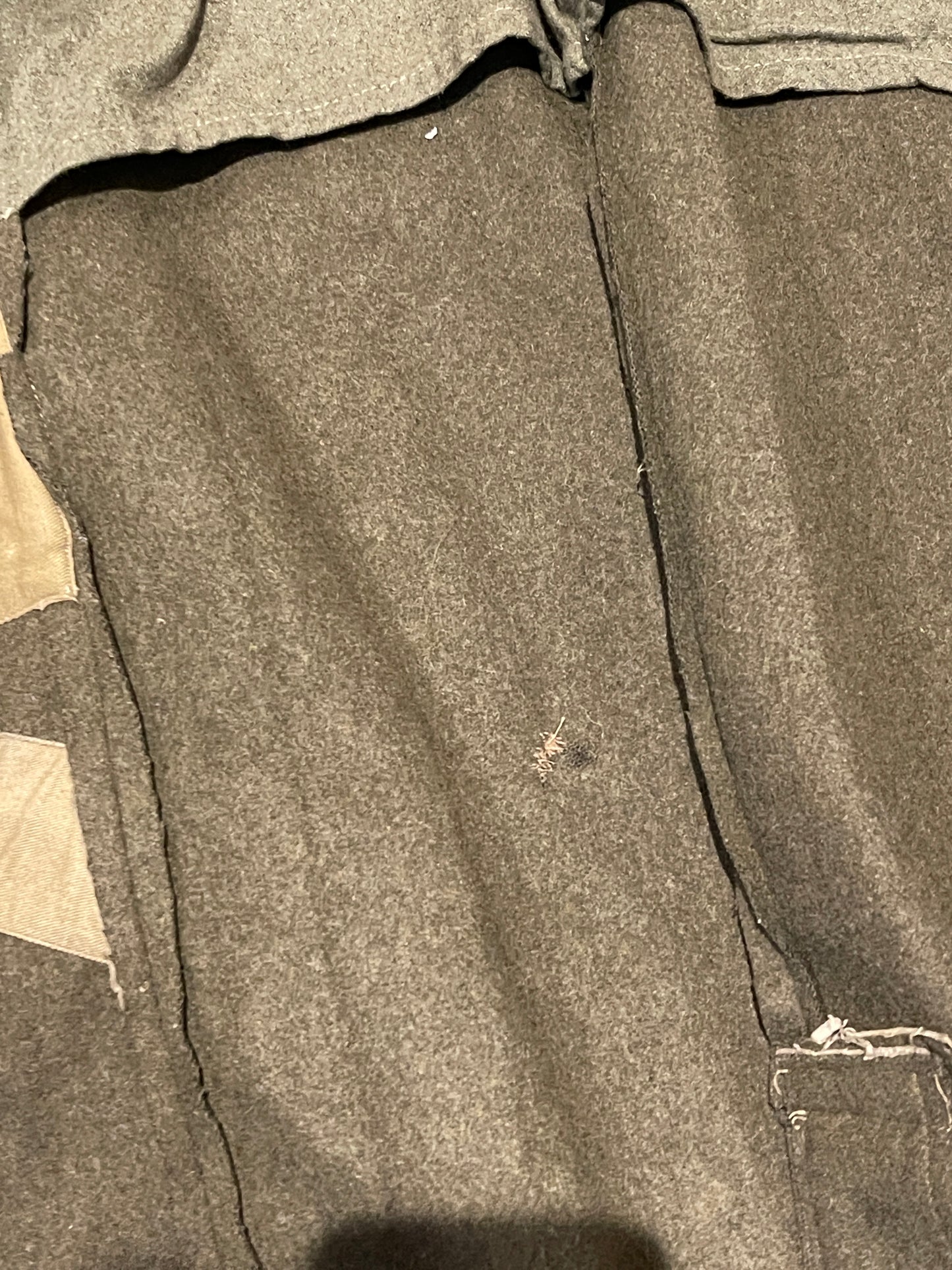 British Great Coat Dismounted 1940 Pattern inside