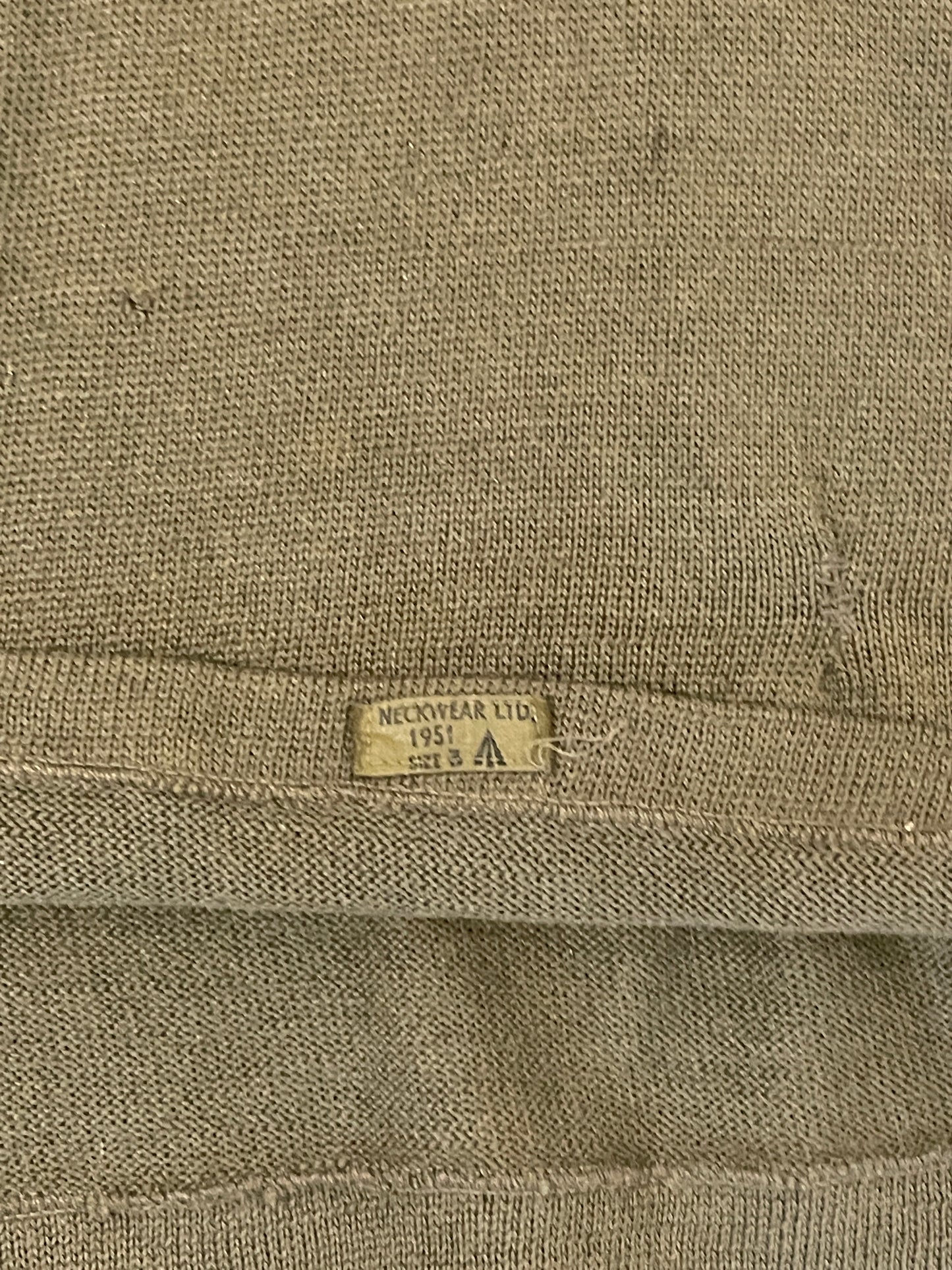 British Jungle Jumper Dated 1951 Neckwear