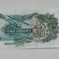 Bank Of England  £1 Banknote - Cashier Page Fast & Secure UK Shipping