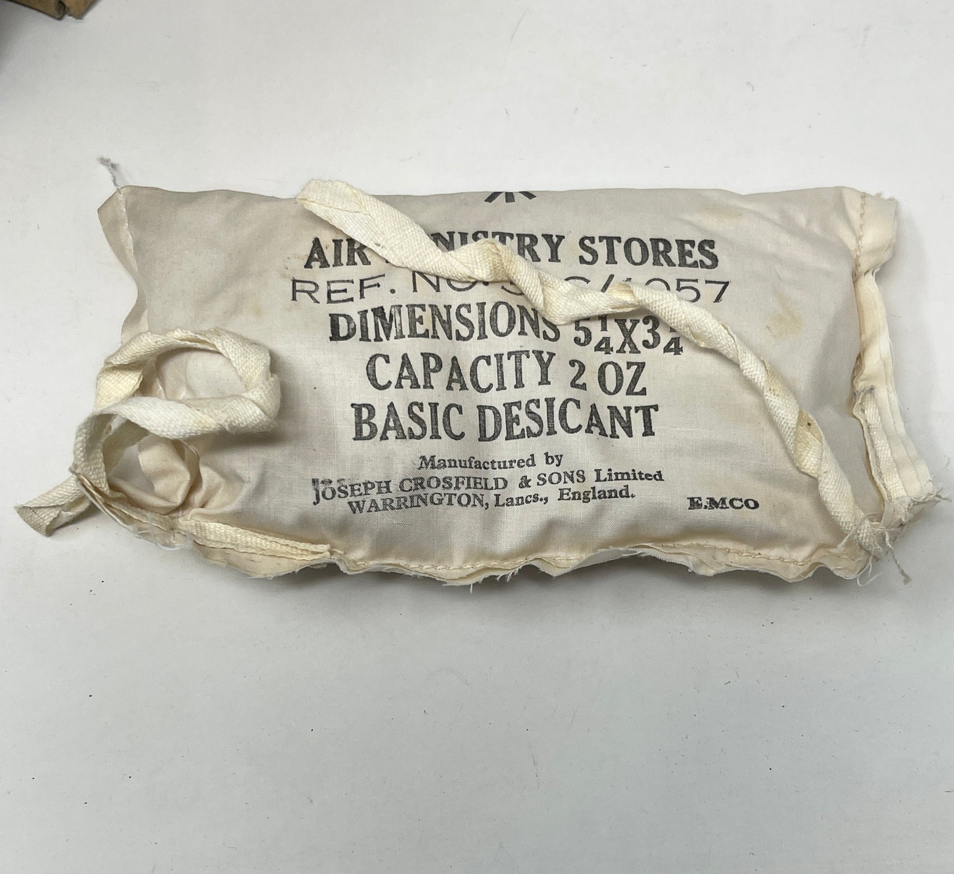 RAF WW2 Desiccant pack