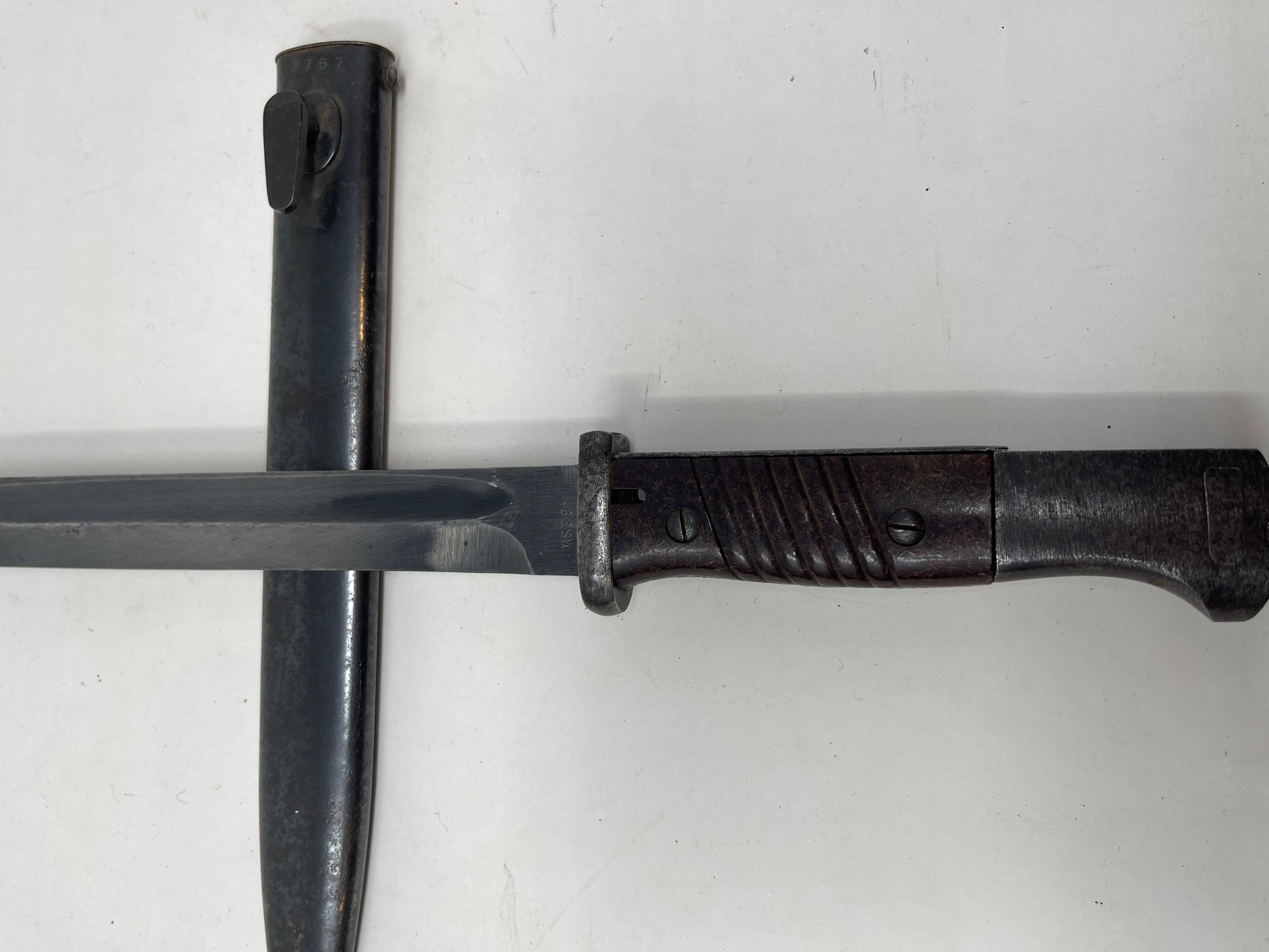 WW2 German K98 Bayonet Marked ASW42