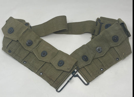 US Army WW2 M-1923 Dismounted Cartridge Belt