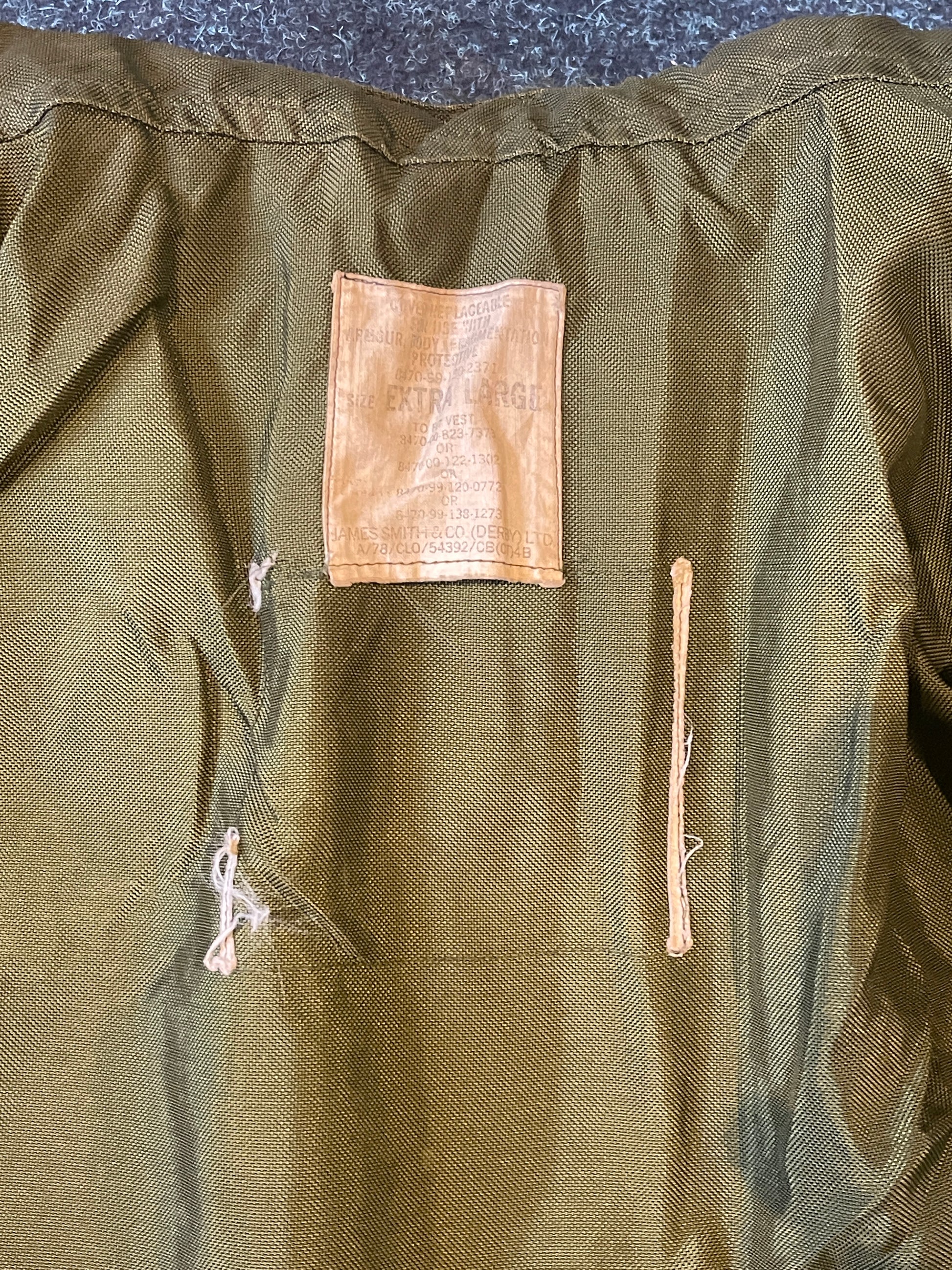 British Army Armour Body Fragmentation Vest