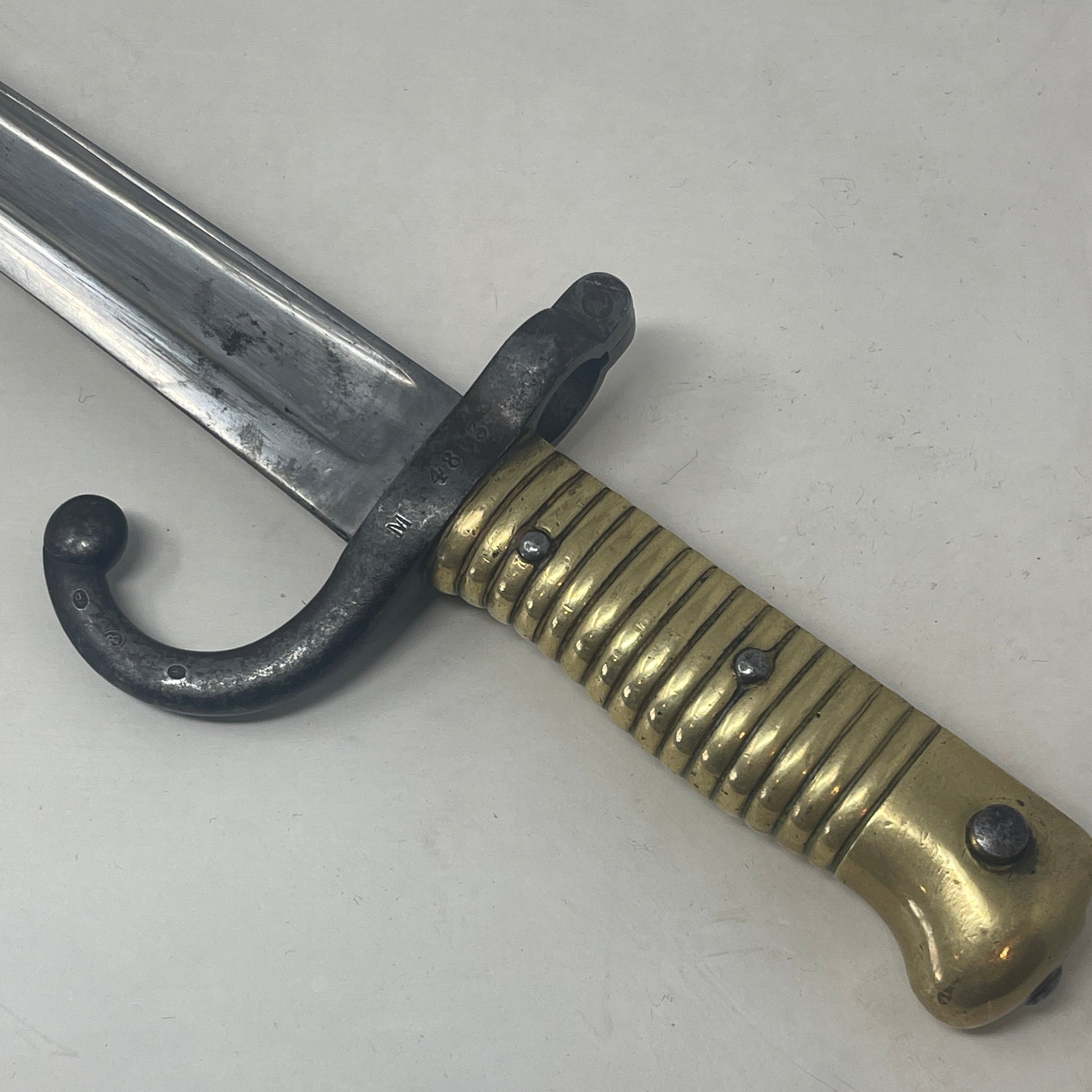 French Chassepot Bayonet 22 1/2 inch,