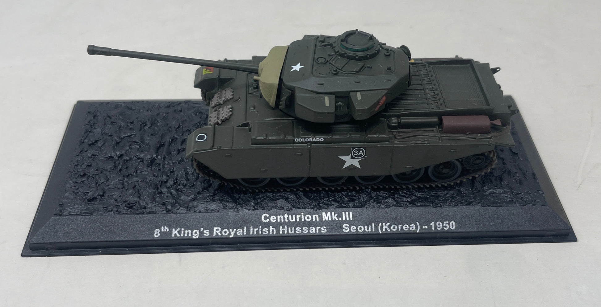 Centurion MKIII, British Army, Korea, 1953, 1:72, DeAgostini