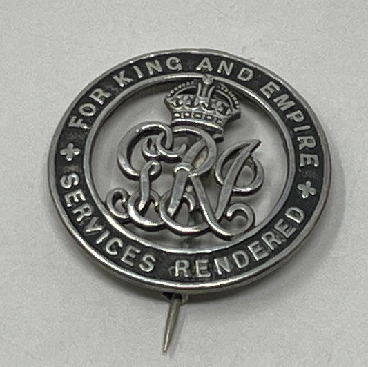 Silver For King And Empire Services Rendered