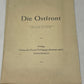 WW2 German Die Ostfront Map 1st April 1941