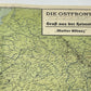 WW2 German Die Ostfront Map 1st April 1941
