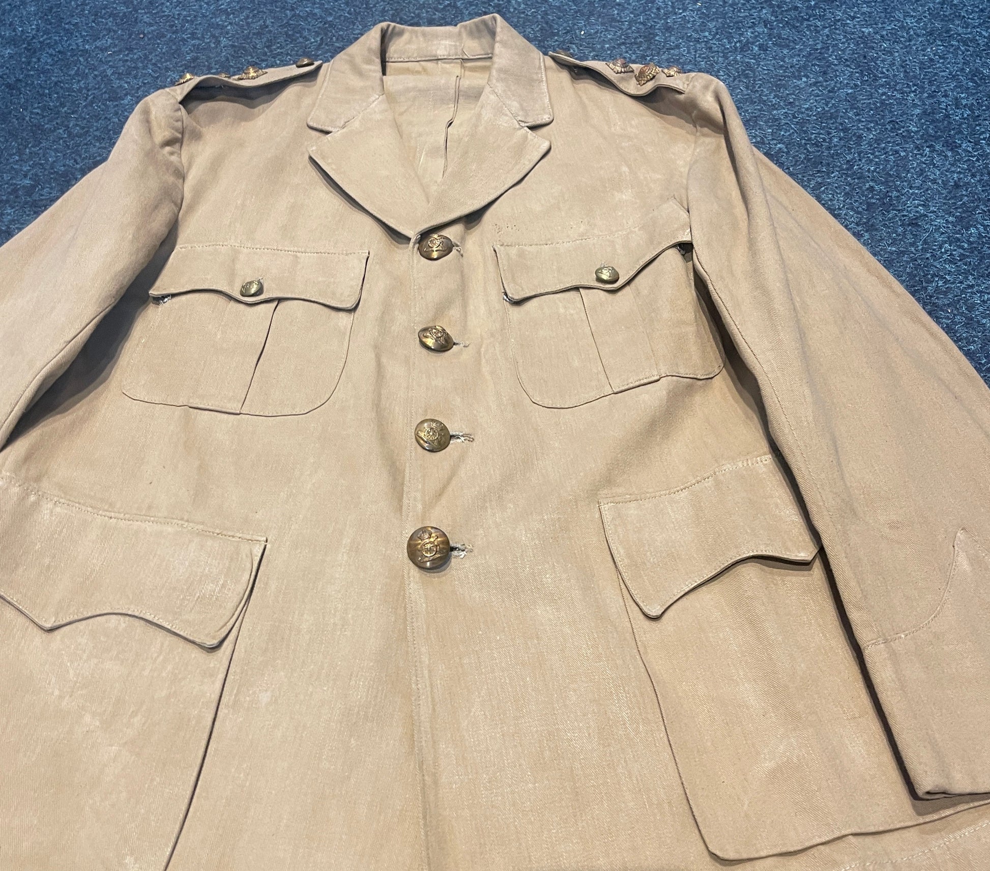 WW2  British Khaki Bush Jacket