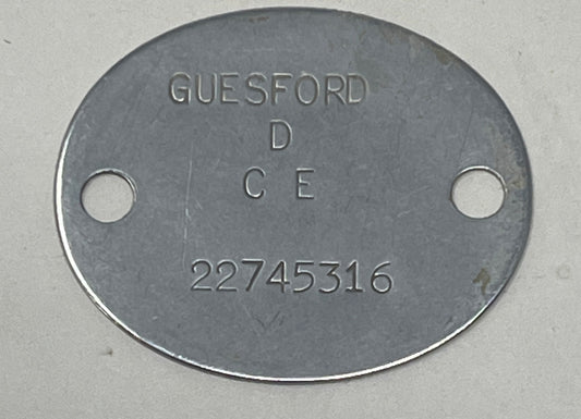 British Army 1950's ID Discs ( Dog Tags )