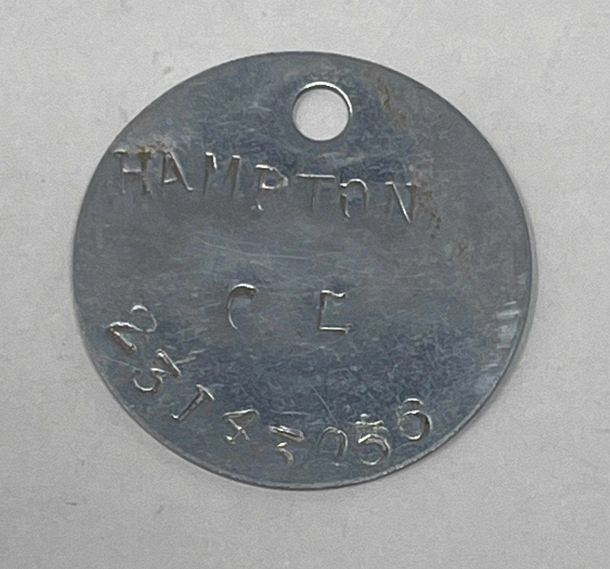 British Army 1950's ID Discs ( Dog Tags )