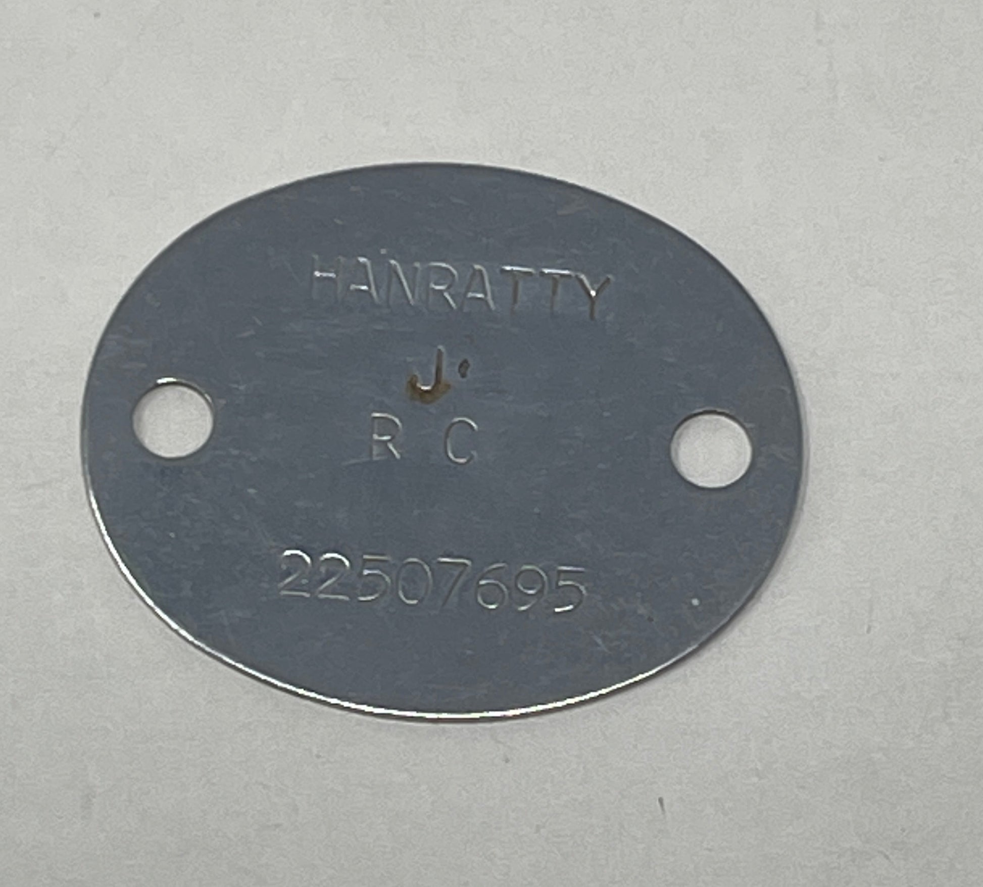 British Army 1950's ID Discs ( Dog Tags )