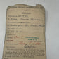 WW2 National Service Grade Card & Misc Paperwork